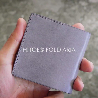 【小さな薄い財布】Hitoe® Fold Aria - Foschia -　紹介動画